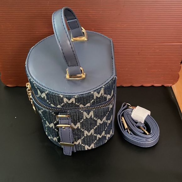 M Denim Crossbody bag BLUE - Picture 5 of 8